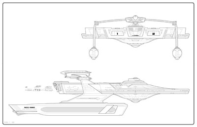 Avenger Class Heavy Frigate General Plans - U.S.S. Avenger NCC-1860