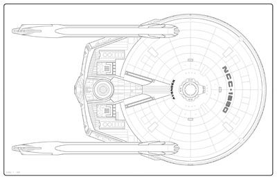 Avenger Class Heavy Frigate General Plans - U.S.S. Avenger NCC-1860