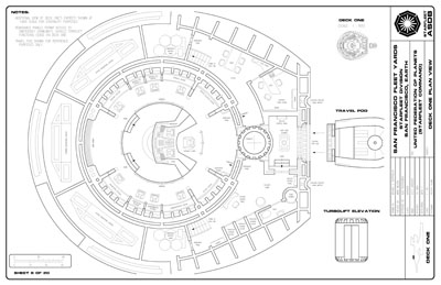 Avenger Class Heavy Frigate General Plans - U.S.S. Avenger NCC-1860