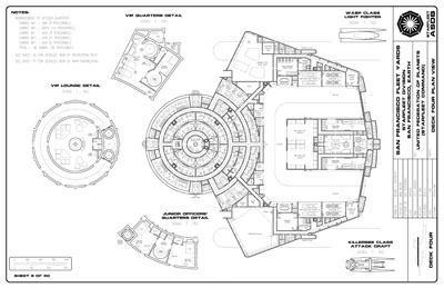 Avenger Class Heavy Frigate General Plans - U.S.S. Avenger NCC-1860