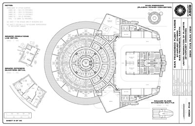 Avenger Class Heavy Frigate General Plans - U.S.S. Avenger NCC-1860