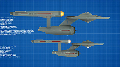 GMD3D's Reimagined Constitution Class Starship