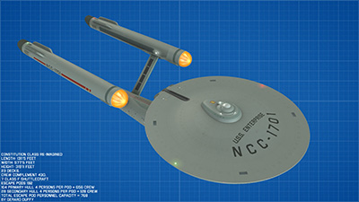 GMD3D's Reimagined Constitution Class Starship