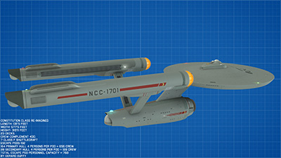 GMD3D's Reimagined Constitution Class Starship