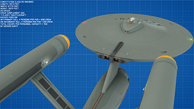 GMD3D's Reimagined Constitution Class Starship