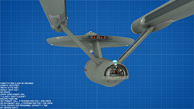 GMD3D's Reimagined Constitution Class Starship