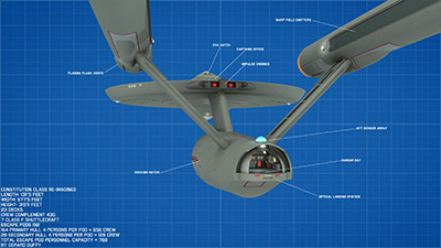 GMD3D's Reimagined Constitution Class Starship