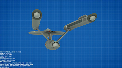 GMD3D's Reimagined Constitution Class Starship