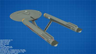 GMD3D's Reimagined Constitution Class Starship
