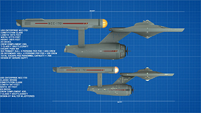 GMD3D's Reimagined Constitution Class Starship