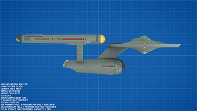 GMD3D's Reimagined Constitution Class Starship