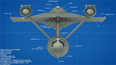 GMD3D's Reimagined Constitution Class Starship