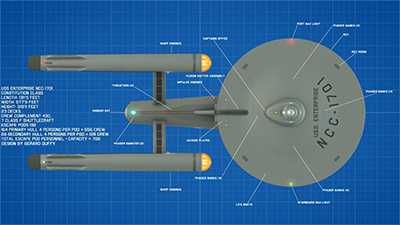 GMD3D's Reimagined Constitution Class Starship