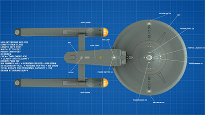 GMD3D's Reimagined Constitution Class Starship