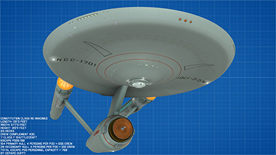 GMD3D's Reimagined Constitution Class Starship