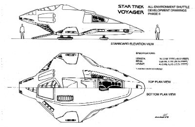 Star Trek Voyager: Delta Flyer Shuttle