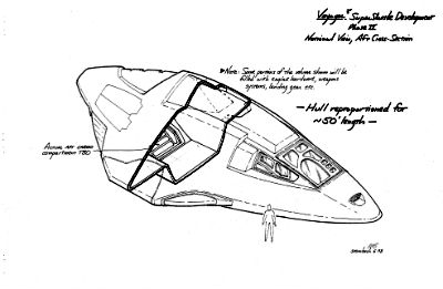 Star Trek Voyager: Delta Flyer Shuttle