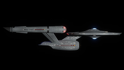 U.S.S. Enterprise NCC-1701 (Discovery-Era Color Schematics)