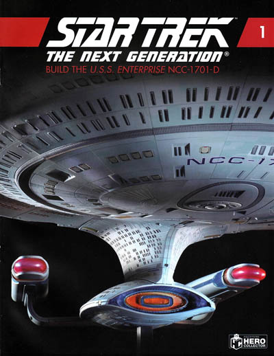 Build the U.S.S. Enterprise NCC-1701-D Instruction Manual #1