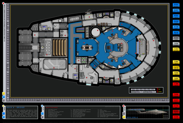 Enterprise NX-01 Deck Plans