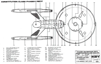 U.S.S. Enterprise NCC-1701 Phase II Refit Program