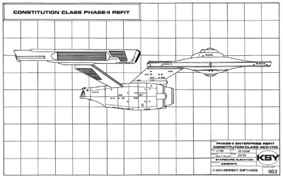 U.S.S. Enterprise NCC-1701 Phase II Refit Program