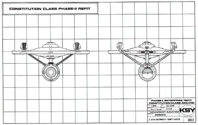 U.S.S. Enterprise NCC-1701 Phase II Refit Program