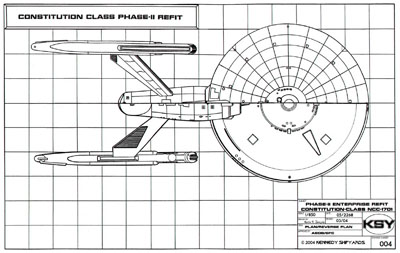 U.S.S. Enterprise NCC-1701 Phase II Refit Program