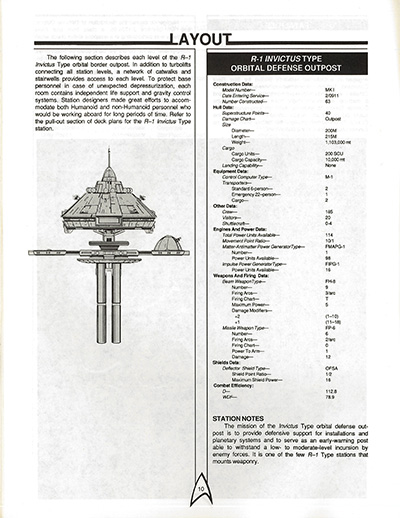 FASA Regula-1 Orbital Station Deckplans