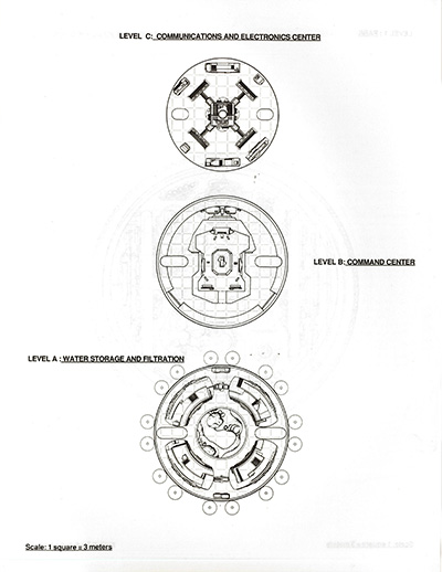 FASA Regula-1 Orbital Station Deckplans