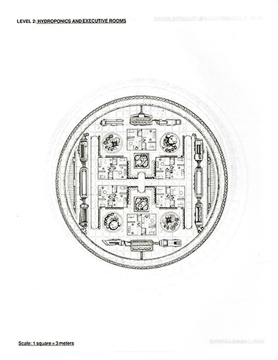 FASA Regula-1 Orbital Station Deckplans