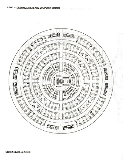 FASA Regula-1 Orbital Station Deckplans