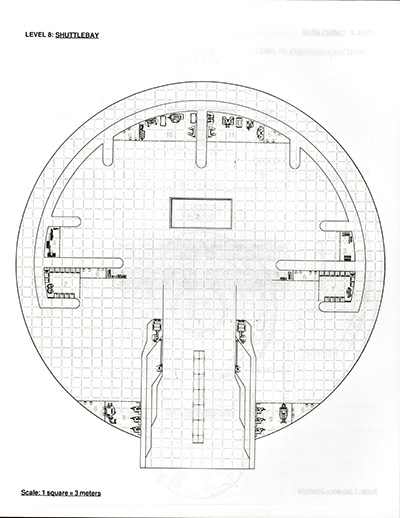 FASA Regula-1 Orbital Station Deckplans