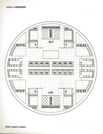 FASA Regula-1 Orbital Station Deckplans