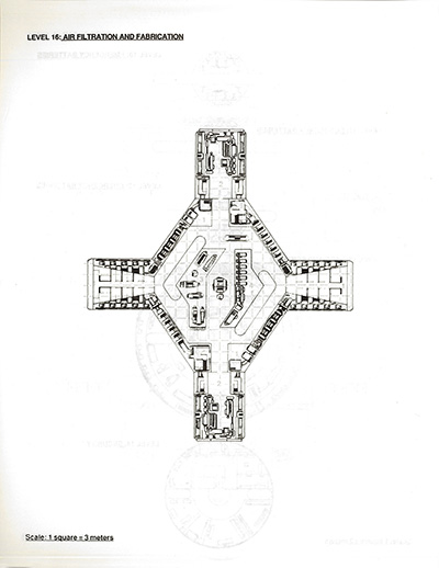 FASA Regula-1 Orbital Station Deckplans