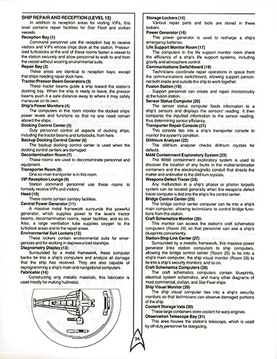 FASA Regula-1 Orbital Station Deckplans