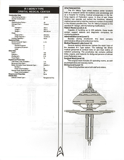FASA Regula-1 Orbital Station Deckplans