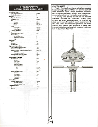 FASA Regula-1 Orbital Station Deckplans