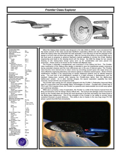 Federation Ship Recognition Manual - 2386 Edition