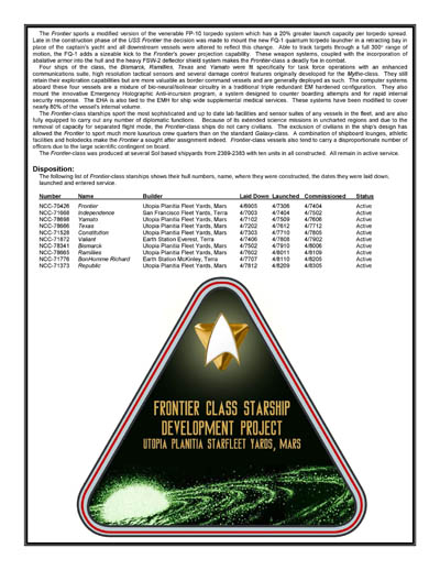 Federation Ship Recognition Manual - 2386 Edition