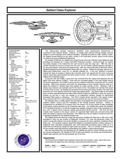 Federation Ship Recognition Manual - 2386 Edition