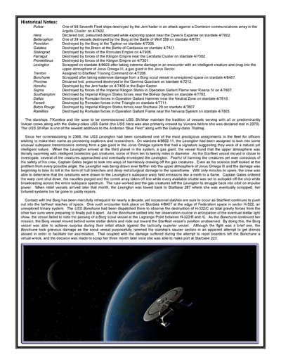 Federation Ship Recognition Manual - 2386 Edition