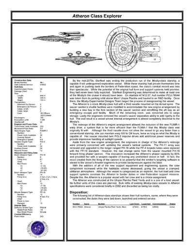 Federation Ship Recognition Manual - 2386 Edition