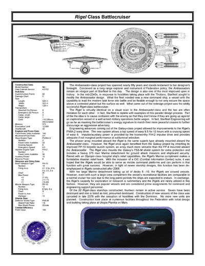 Federation Ship Recognition Manual - 2386 Edition