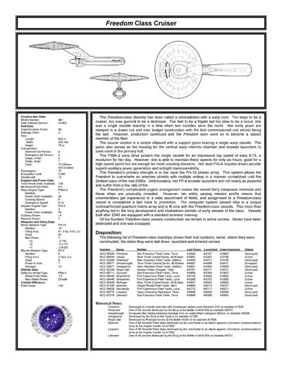 Federation Ship Recognition Manual - 2386 Edition