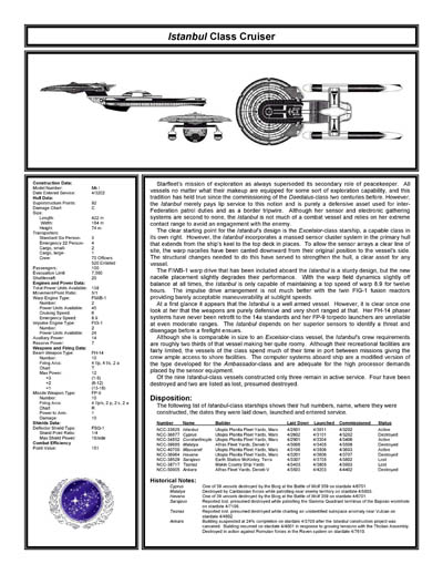 Federation Ship Recognition Manual - 2386 Edition