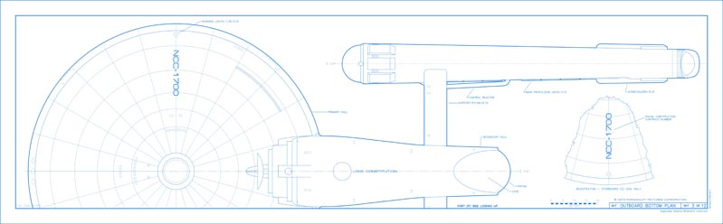 Franz Joseph Booklet of General Plans: U.S.S. Constitution Class REMASTERED