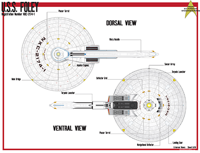 Foley Class Command Dreadnought - NXC-2174-1 Schematics