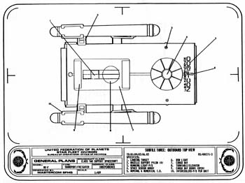Independence Class Transport/Freighter - Outboard Top View