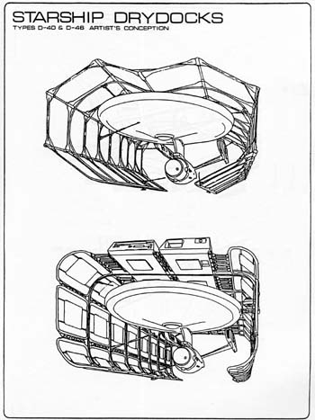 Starship Drydock - Type D-40 & D-46